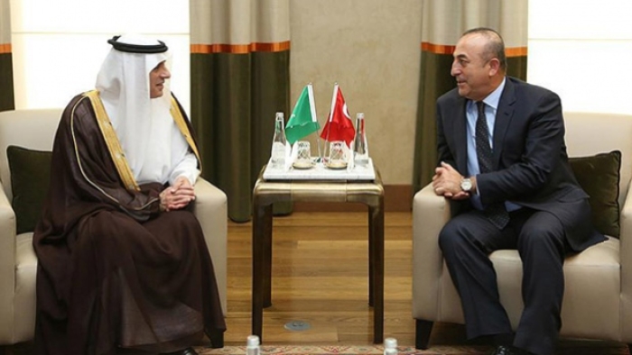 Çavuşoğlu, Suudi mevkidaşı El Cubeyr ile görüştü