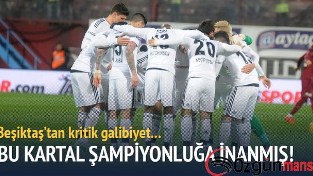 Beşiktaş Şampiyonluk Yolunda Engel Tanımıyor