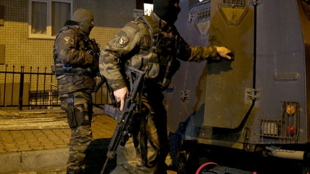 İstanbul'da 16 İlçeye Eş Zamanlı PKK Operasyonu