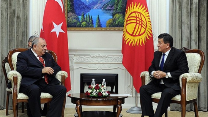 Başbakan Yardımcısı Türkeş ile Ceenbekov görüştü