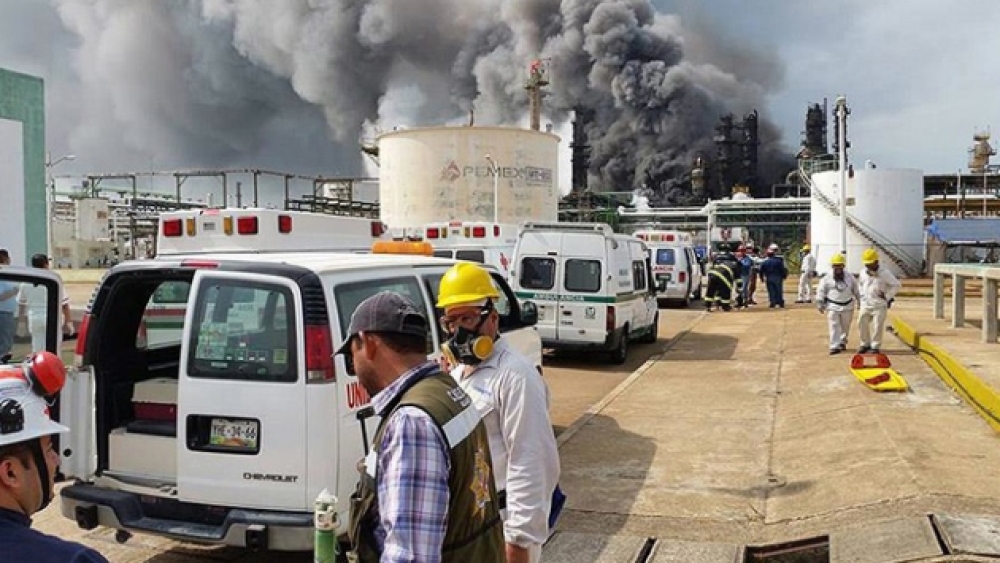 Petrokimya tesisindeki patlamada 13 kişi öldü