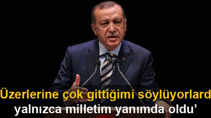 Erdoğan'dan FETÖ açıklaması geldi