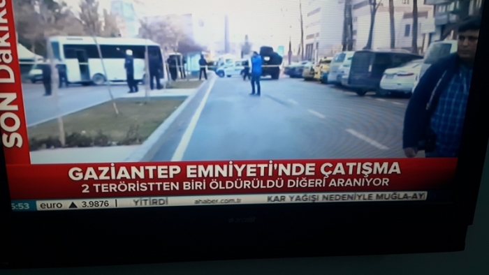 Gaziantep'te terör saldırısında 1 terörist öldürüldü 