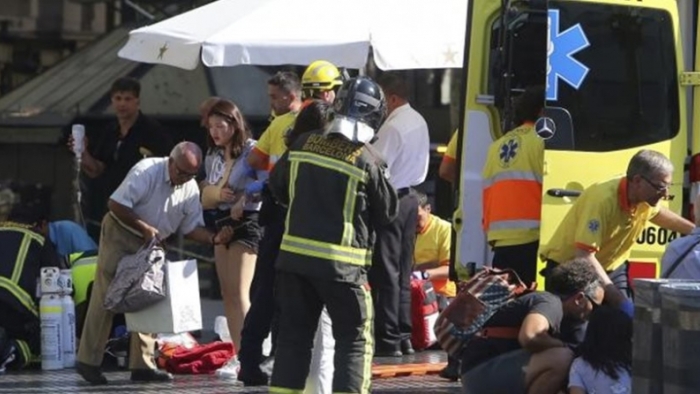 Yunan Kadın, Barselona'da Terörist Saldırıyı Kritik Durumda Yaraladı