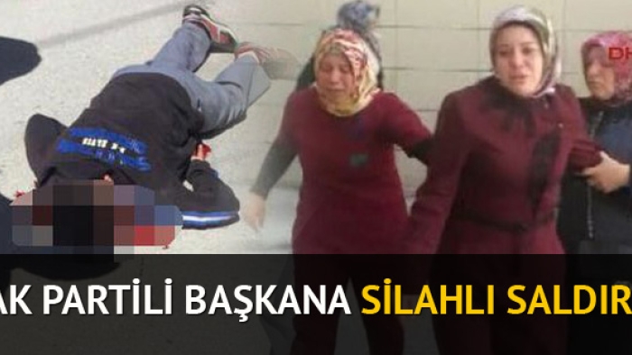 AK Partili belediye başkanına silahlı saldırı