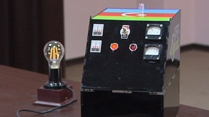 Azerbaycanlı genç ev için elektrik cihaz icat etti