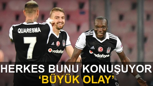 Beşiktaş İtalyan devi Napoli'yi 3-2 yendi