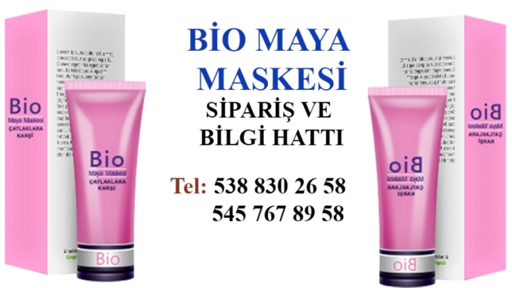 Bio maya maskesi sipariş hattı