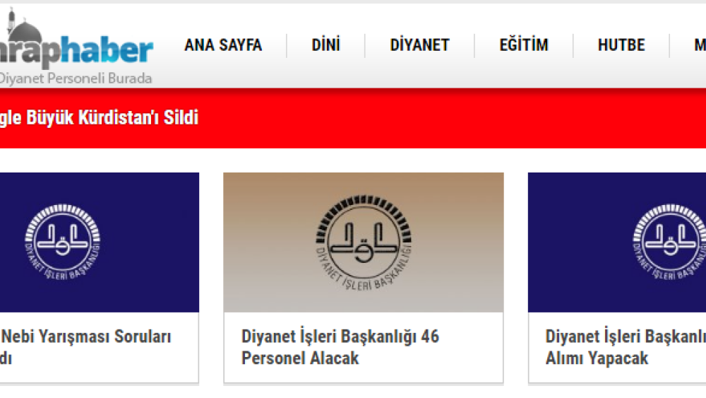 En İyi İnternet Dini Haber Sitesi