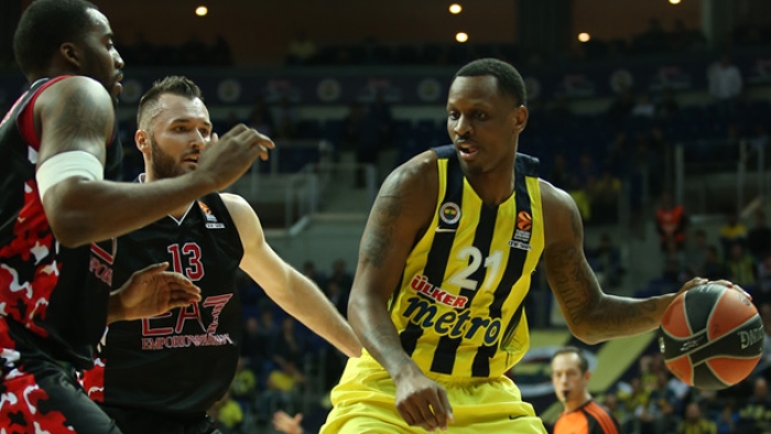 Euroleague'de Fenerbahçe Emporio Armani Milano karşısında sahadan galip ayrıldı