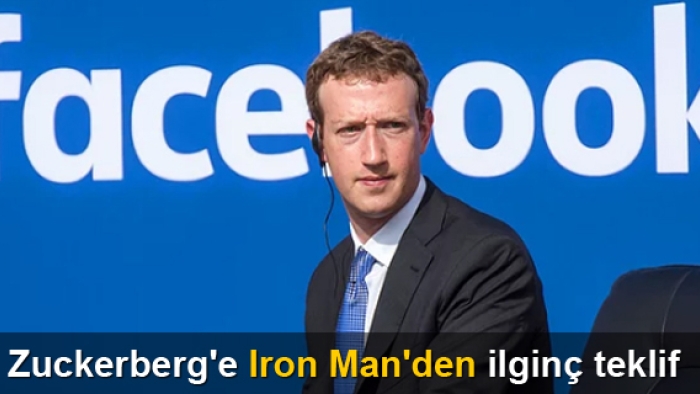 Facebook kurucusuna Iron Man'den ilginç teklif
