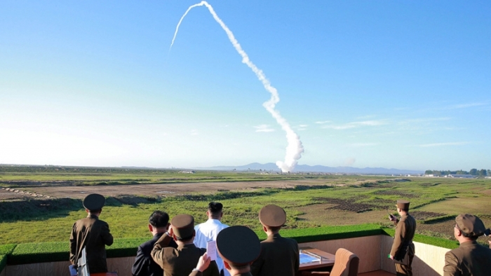 Kuzey Kore, hava savunma füze testinin görüntülerini yayınladı