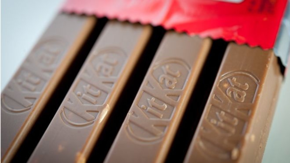 Nestle, dört parmaklı KitKat şeklini markalaştırmada başarısız oldu