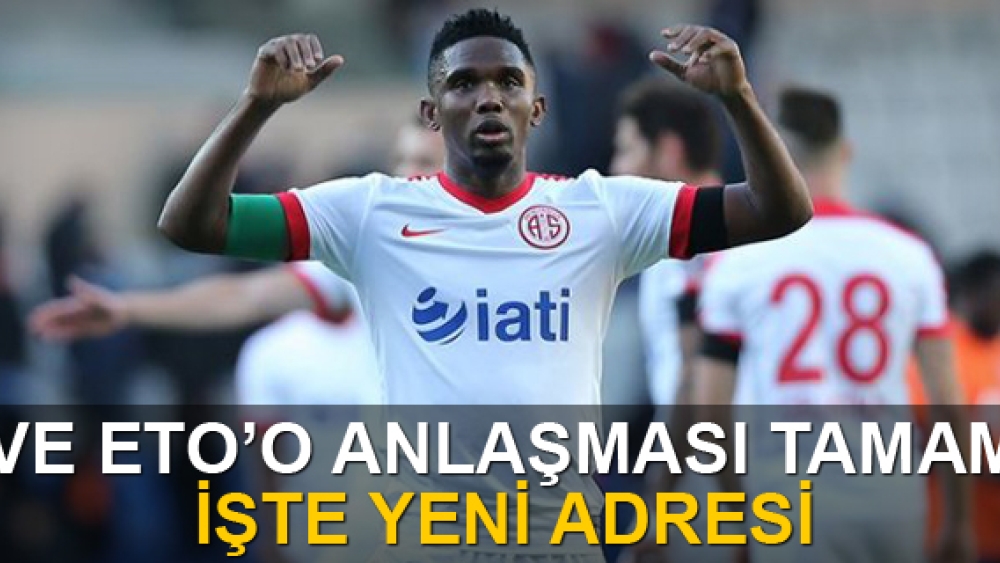 Samuel Eto'o'nun yeni sezonda ki takımı